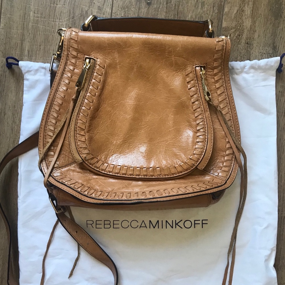 Rebecca minkoff vanity saddle bag